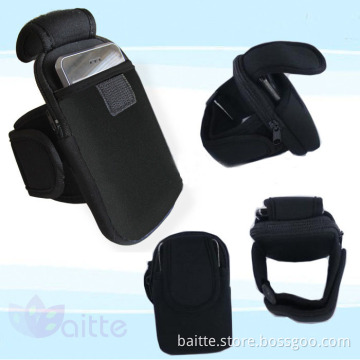 different size sporty universally armband with zipper pouch for phone